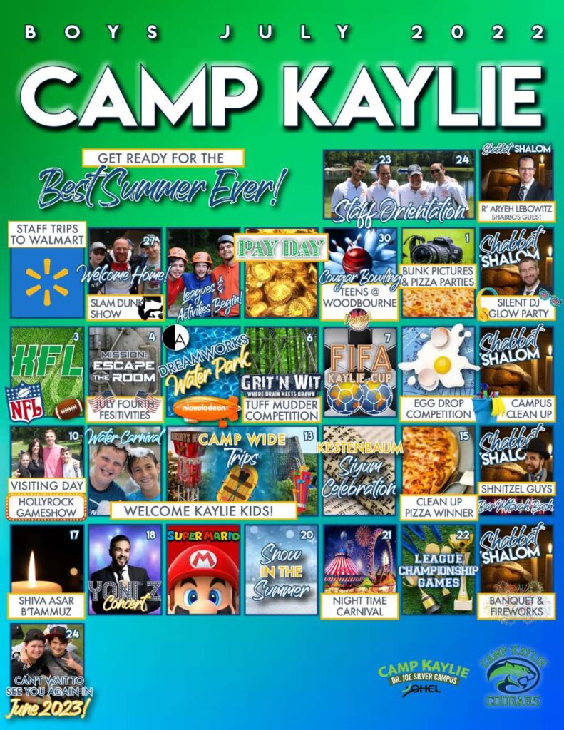 Camp Calendars Camp Kaylie